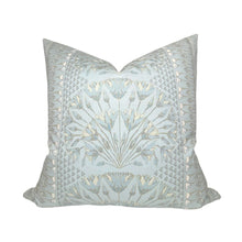 Cairo Pillow Cover in Spa Blue