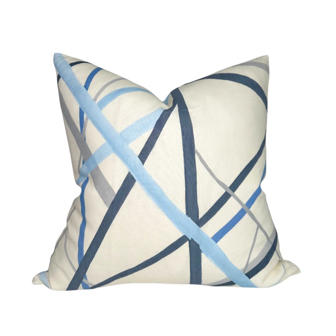 Simpatico Pillow Cover in Sky, Kelly Wearstler Textiles