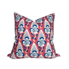 Cornwall Floral Pillow Cover in Red