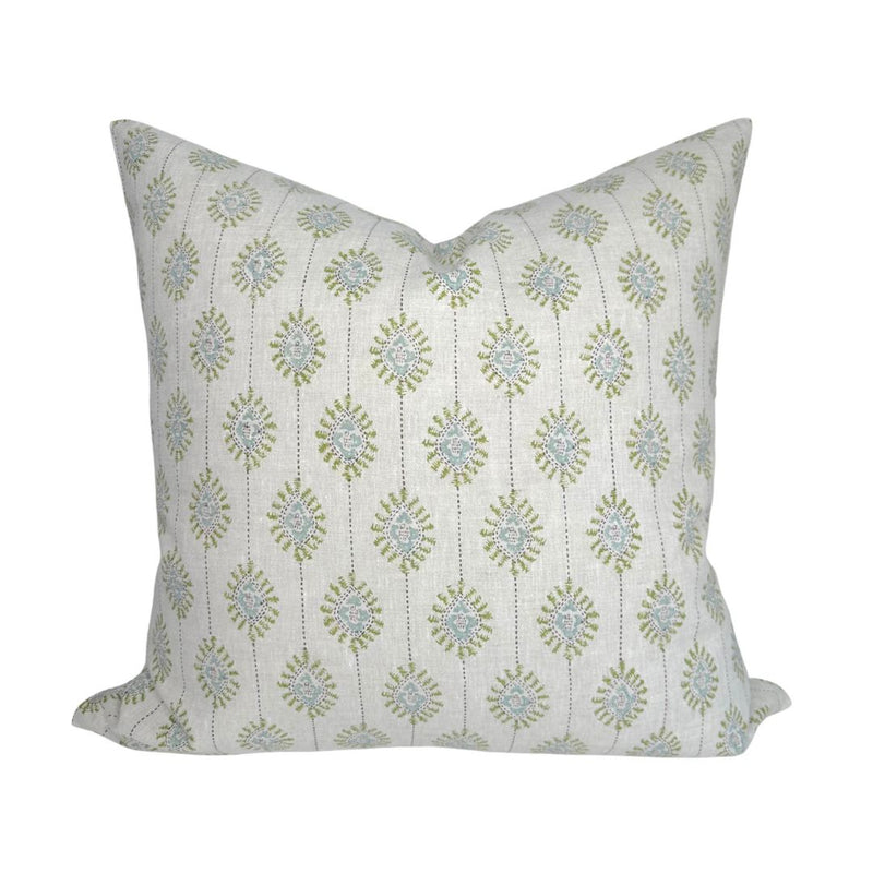 Bombay Pillow Cover in Moss, Walter G Textiles