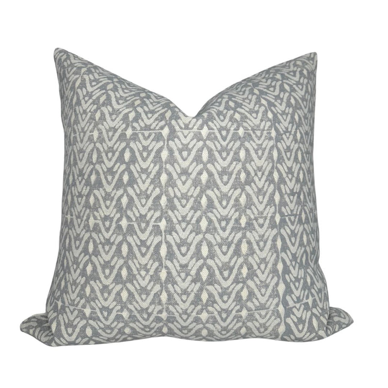 Bellflower Pillow Cover in Cadet