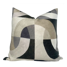 Colonnade Pillow Cover in Onyx, Kelly Wearstler Textiles