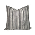 Kumo Stripe Pillow Cover in Charcoal
