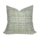 Arcadia Woven Pillow Cover in Sage, Indoor Outdoor Pillow