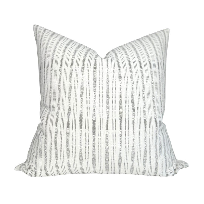 ILU Pillow Cover in Charcoal, Susan Connor Textiles