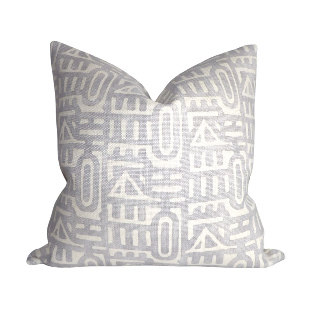 Keystone Pillow Cover in Fennel Grey