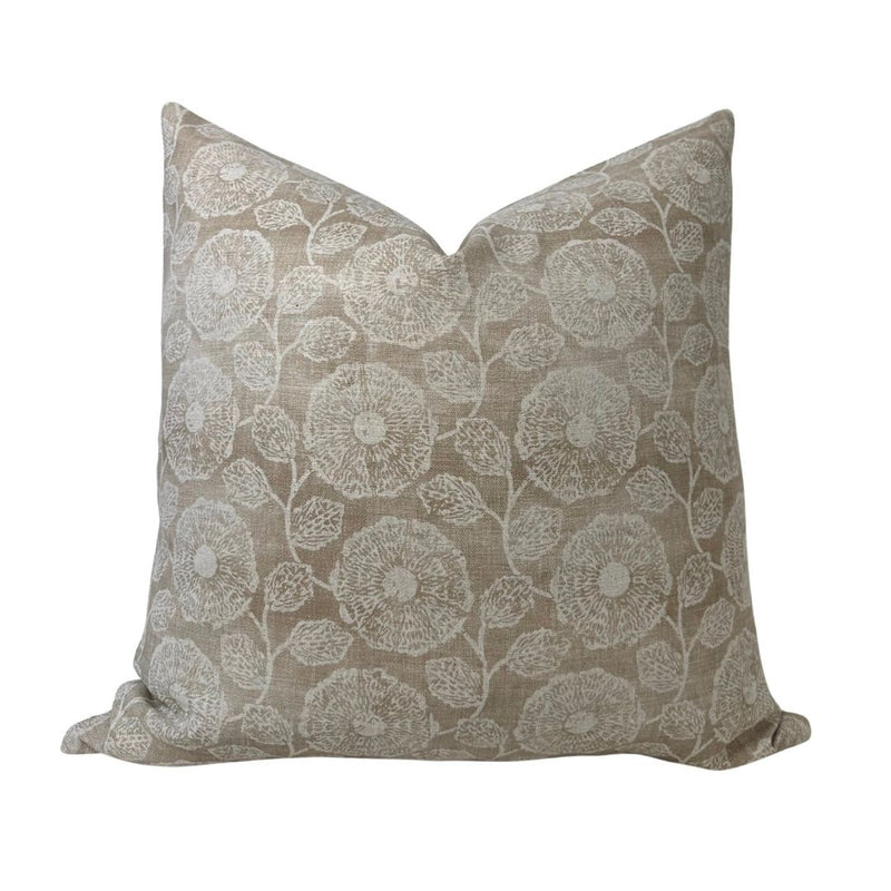 Freedia Pillow Cover in Dune, Susan Connor Textiles