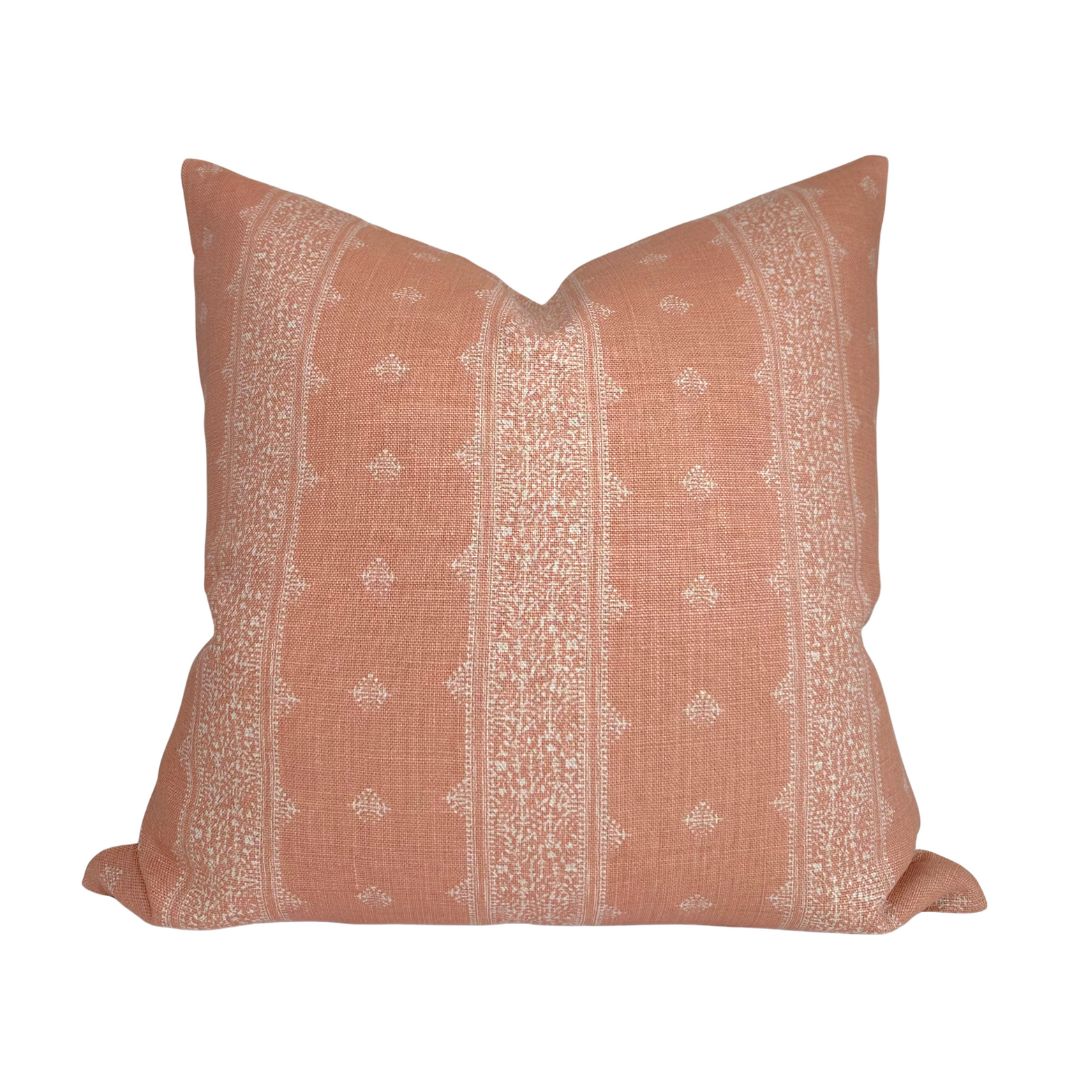 Fez Pillow Cover in Terracotta, Peter Dunham Textiles