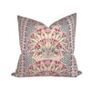 Cairo Pillow Cover in Pink and Coral