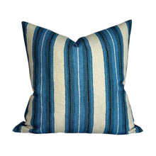 Kelly Wearstler Shoreline Pillow Cover in Pacific Blue, Indoor Outdoor Pillows