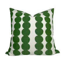 Full Circle Pillow Cover in Green, Schumacher Textiles