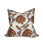 Desert Floral Pillow Cover in Ochre