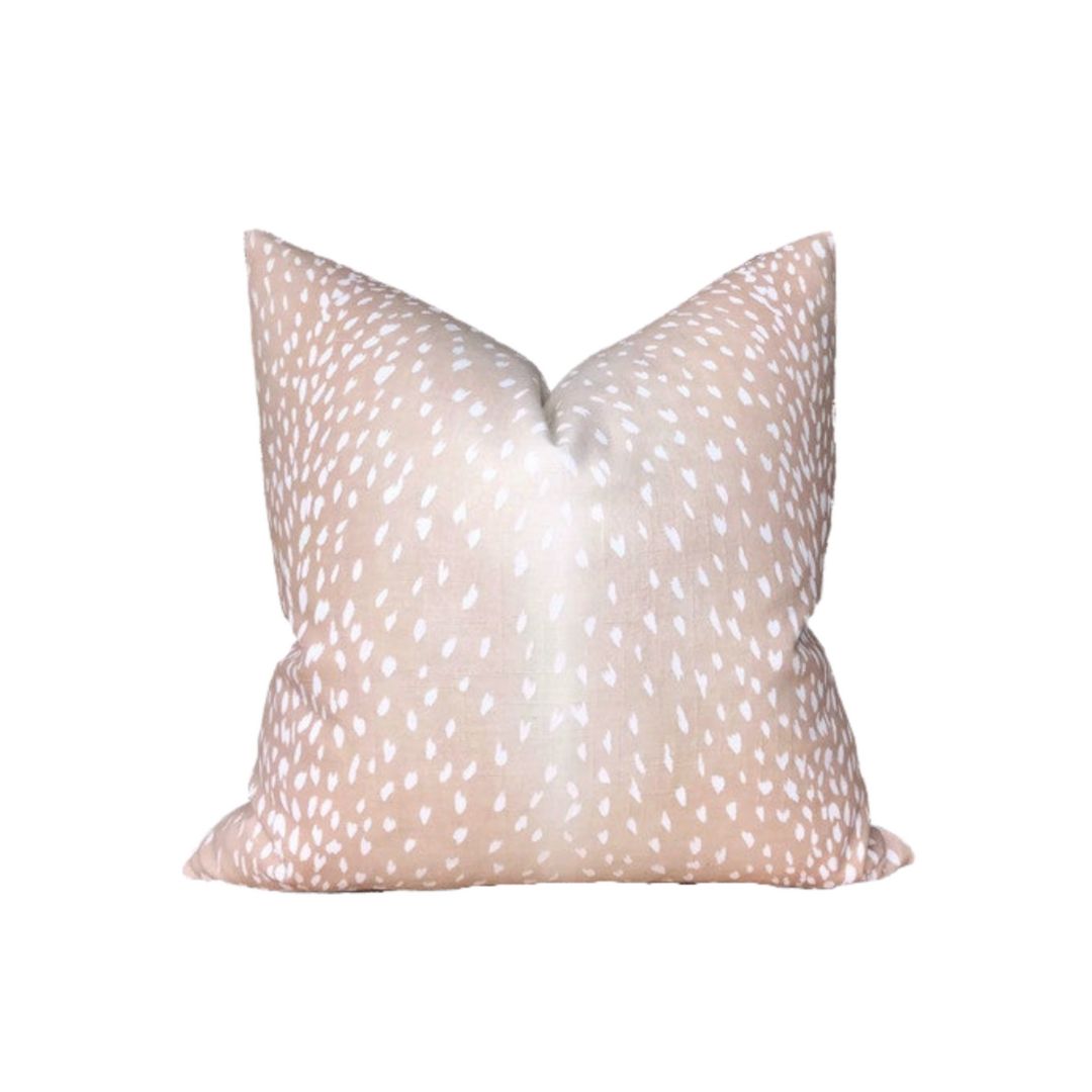 Antelope Pillow Cover in Pink, 04242