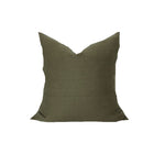 Dark Olive Pillow Cover