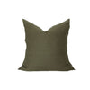 Dark Olive Pillow Cover