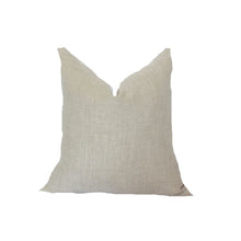 Oatmeal Linen Pillow Cover