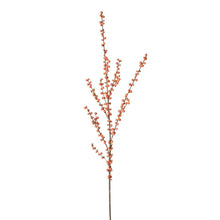 43" Faux Outdoor Orange Berry Stem