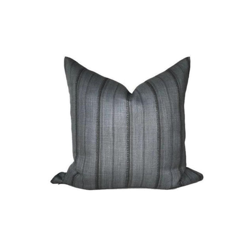 Malabar Pillow Cover in Slate Grey, Peter Dunham Textiles