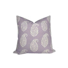 Kashmir Paisley Pillow Cover in Lilac Purple, Peter Dunham Textiles