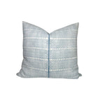 Madu Pillow Cover in Blue, Susan Connor Textiles