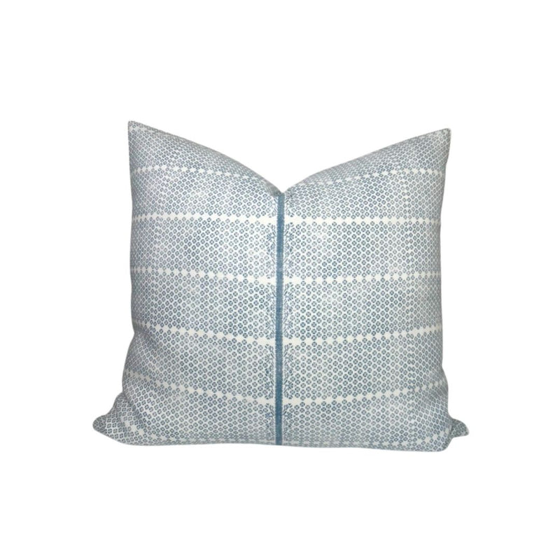 Madu Pillow Cover in Blue, Susan Connor Textiles