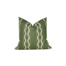 Zanzibar Pillow Cover in Green, Peter Dunham Textiles