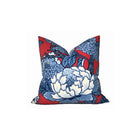 Honshu Pillow Cover in Red and Blue