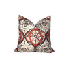 Minnie Maharani Pillow Cover in Ruby Red, Peter Dunham Textiles