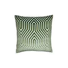 Vanderbilt Pillow Cover in Lettuce Green, Schumacher Textiles