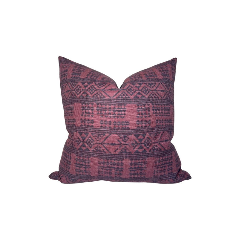 Addis Pillow Cover in Midnight Pasha, Peter Dunham Textiles