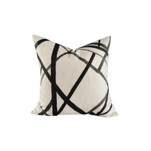Kelly Wearstler Channels Pillow Cover in Ebony