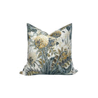 Dahlia Floral Pillow Cover in Blue