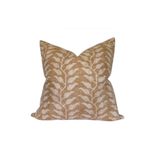 Folio Pillow Cover in Ochre, Susan Connor Textiles