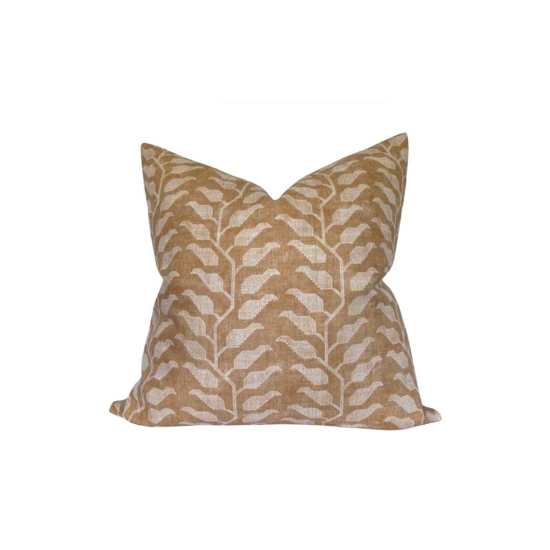 Folio Pillow Cover in Ochre, Susan Connor Textiles