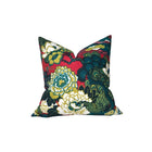 Shanghai Peacock Pillow Cover in Cerise, Schumacher Textiles