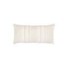 Schumacher Billy Embroidered Pillow Cover in Natural, Indoor Outdoor Pillow