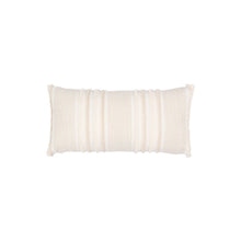 Schumacher Billy Embroidered Pillow Cover in Natural, Indoor Outdoor Pillow