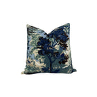 Lincoln Toile Pillow Cover in Navy and Green