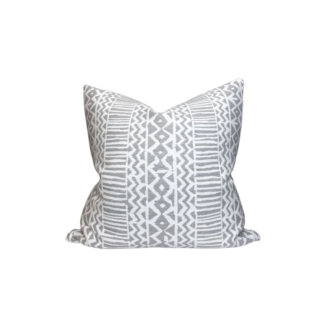Veranda Zigzag Pillow Cover in Silverbirch