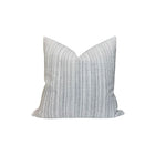 Veranda Strie Pillow Cover in Grey