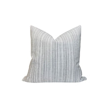 Veranda Strie Pillow Cover in Grey