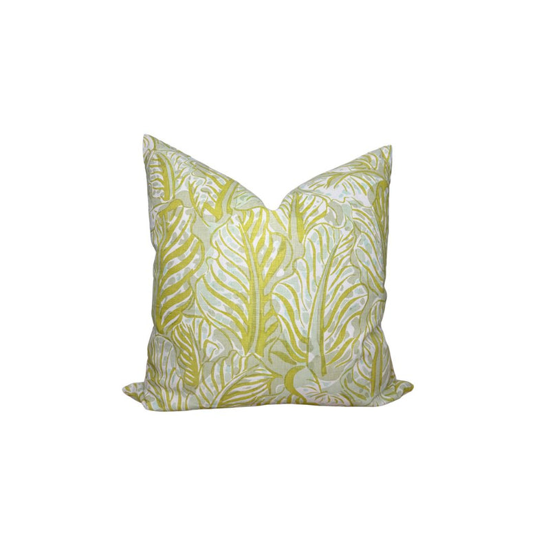 Mille Feuilles Pillow Cover in Pistachio Green