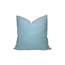 Outdoor Rough 'n Rowdy Woven Pillow Cover in Poolside Blue