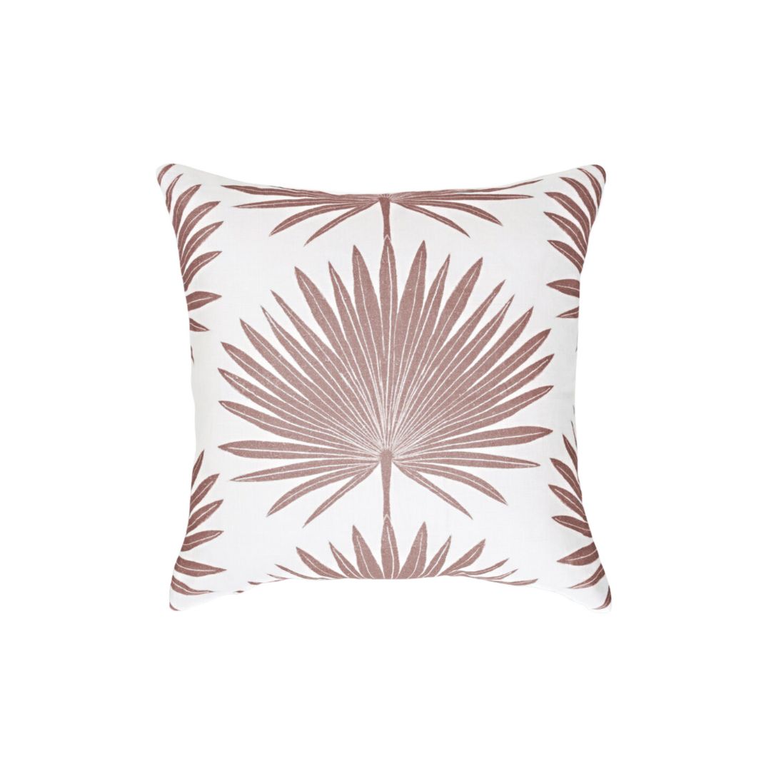 Palmetto Pillow Cover in Lavender, McLaurin + Piercy Textiles