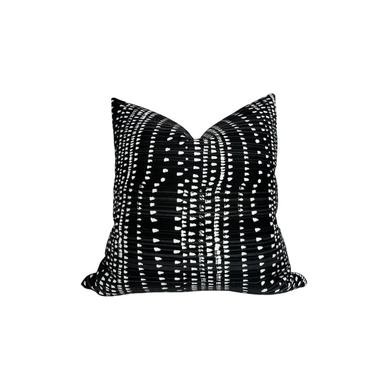 Thibaut Cape Town Pillow Cover in Black
