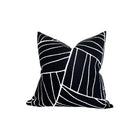 Thibaut Jordan Woven Pillow Cover in Black