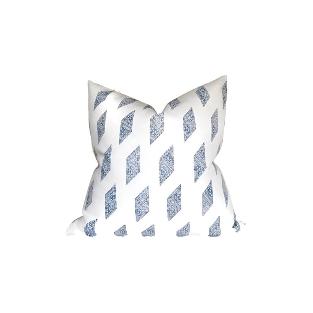 Myriad Pillow Cover in Lake Blue, Susan Connor Textiles