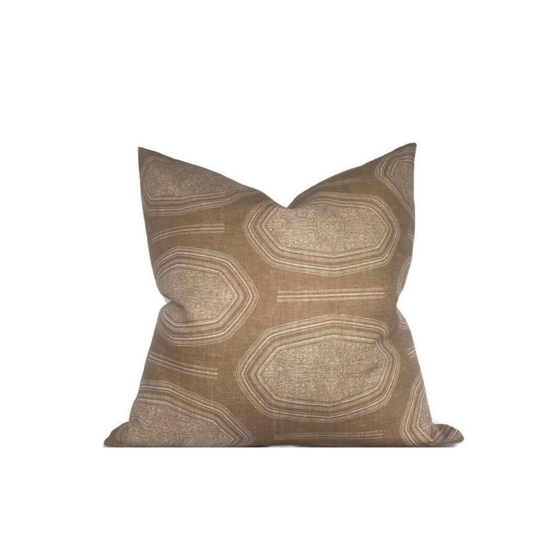 Kamba Pillow Cover in Sand, Susan Connor Textiles