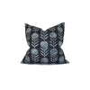 Zinnia Pillow Cover in Indigo Blue, McLaurin + Piercy Textiles