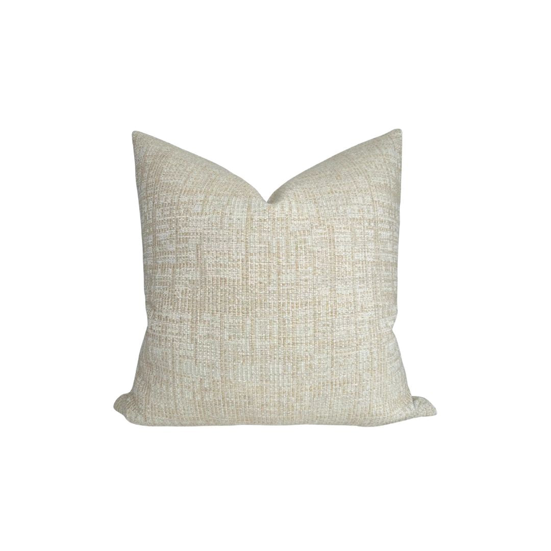Umbra Pillow Cover in Sand, Indoor Outdoor Pillows
